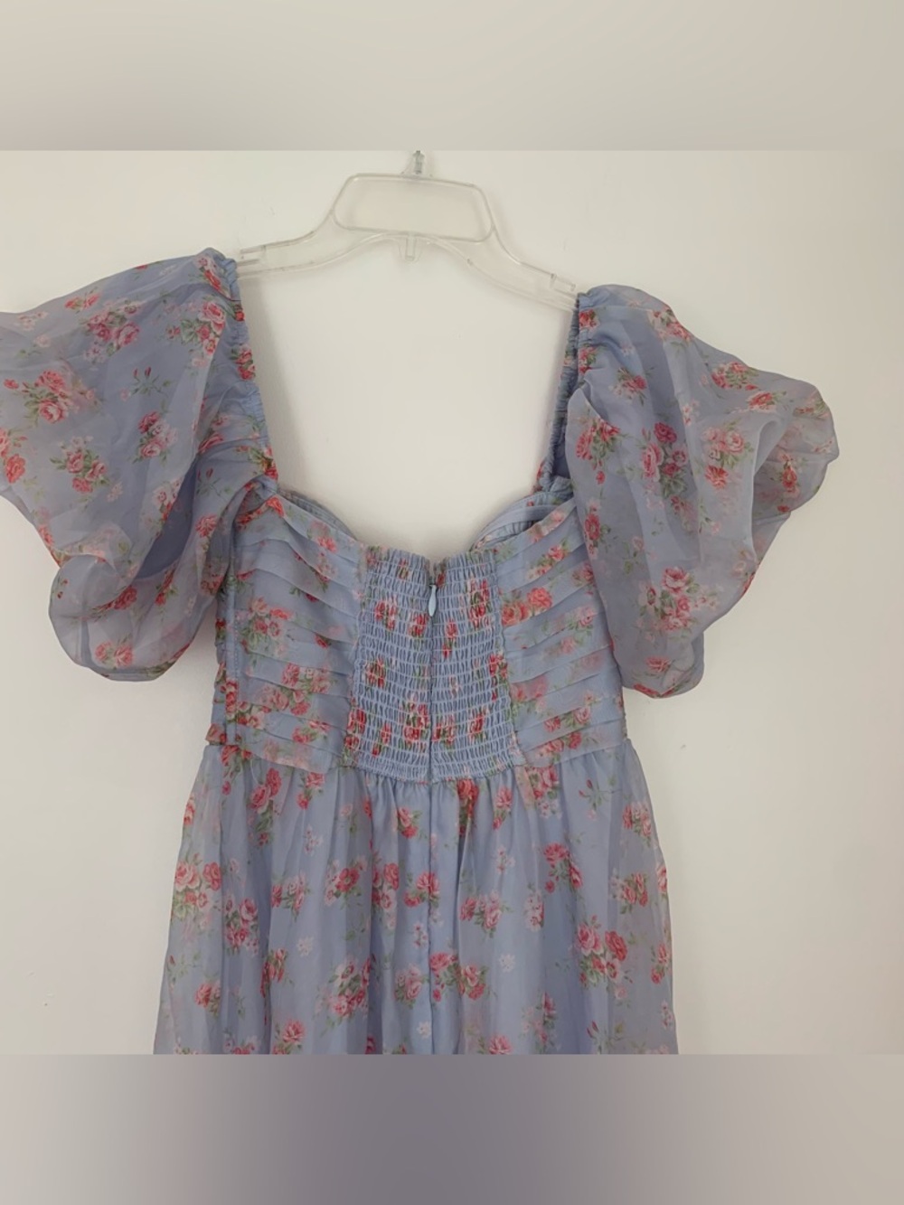 Abercrombie and Fitch Emerson Off-The-Shoulder Floral Drama Maxi Dress - Picture 8 of 11